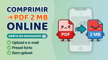 Comprimir PDF para 2 MB Online Grátis
